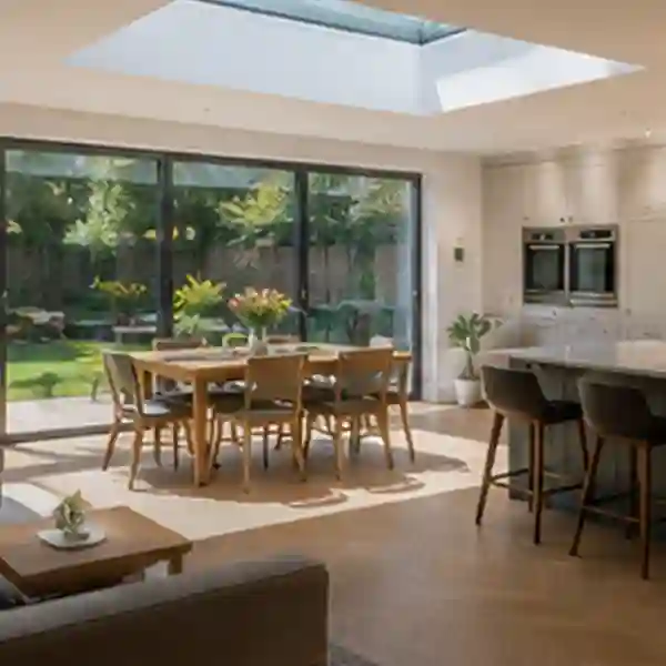 Rear kitchen extension in Thames Ditton KT7 by HWP Design and Build