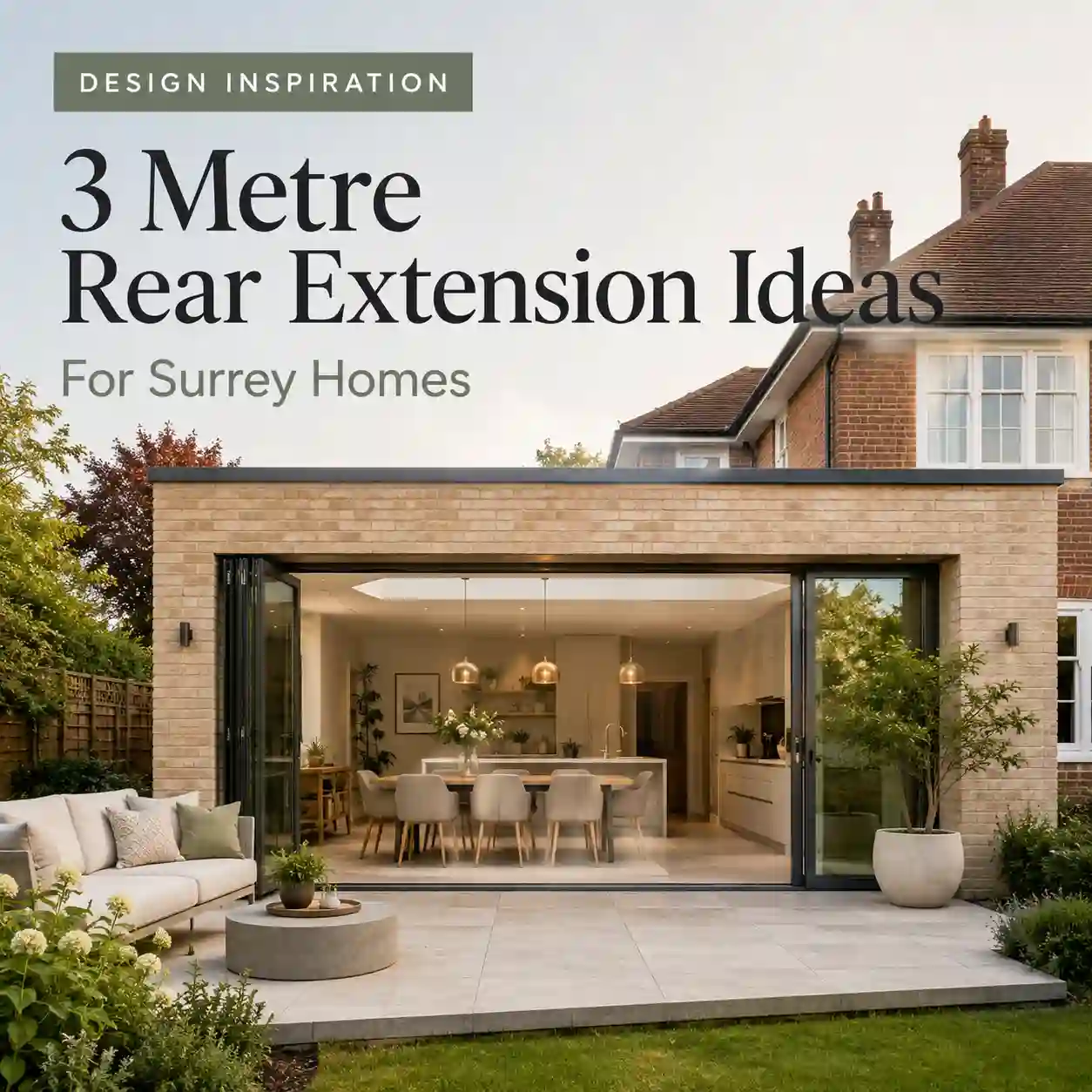 3 Metre Rear Extension Ideas