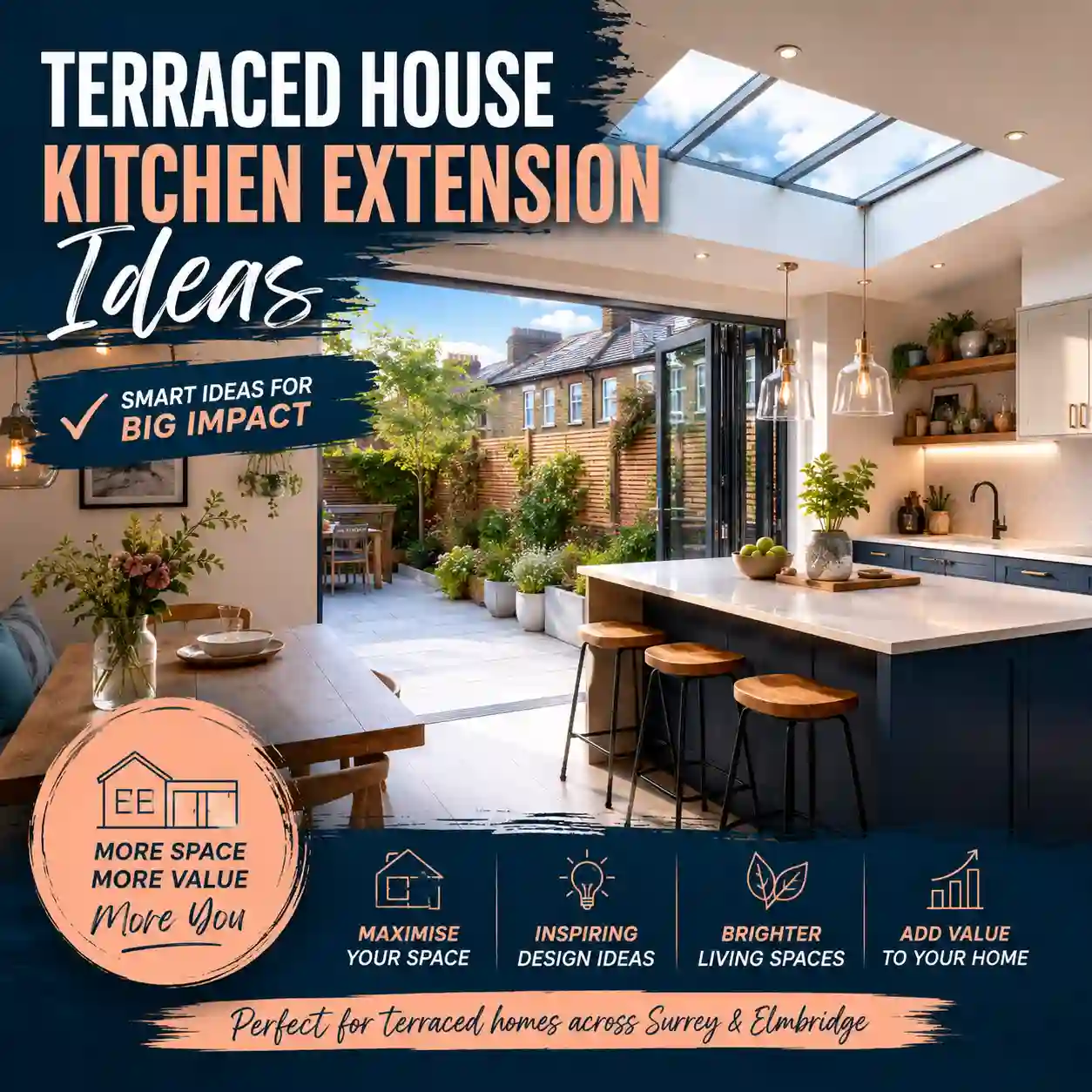 Terraced Kitchen Extension Ideas