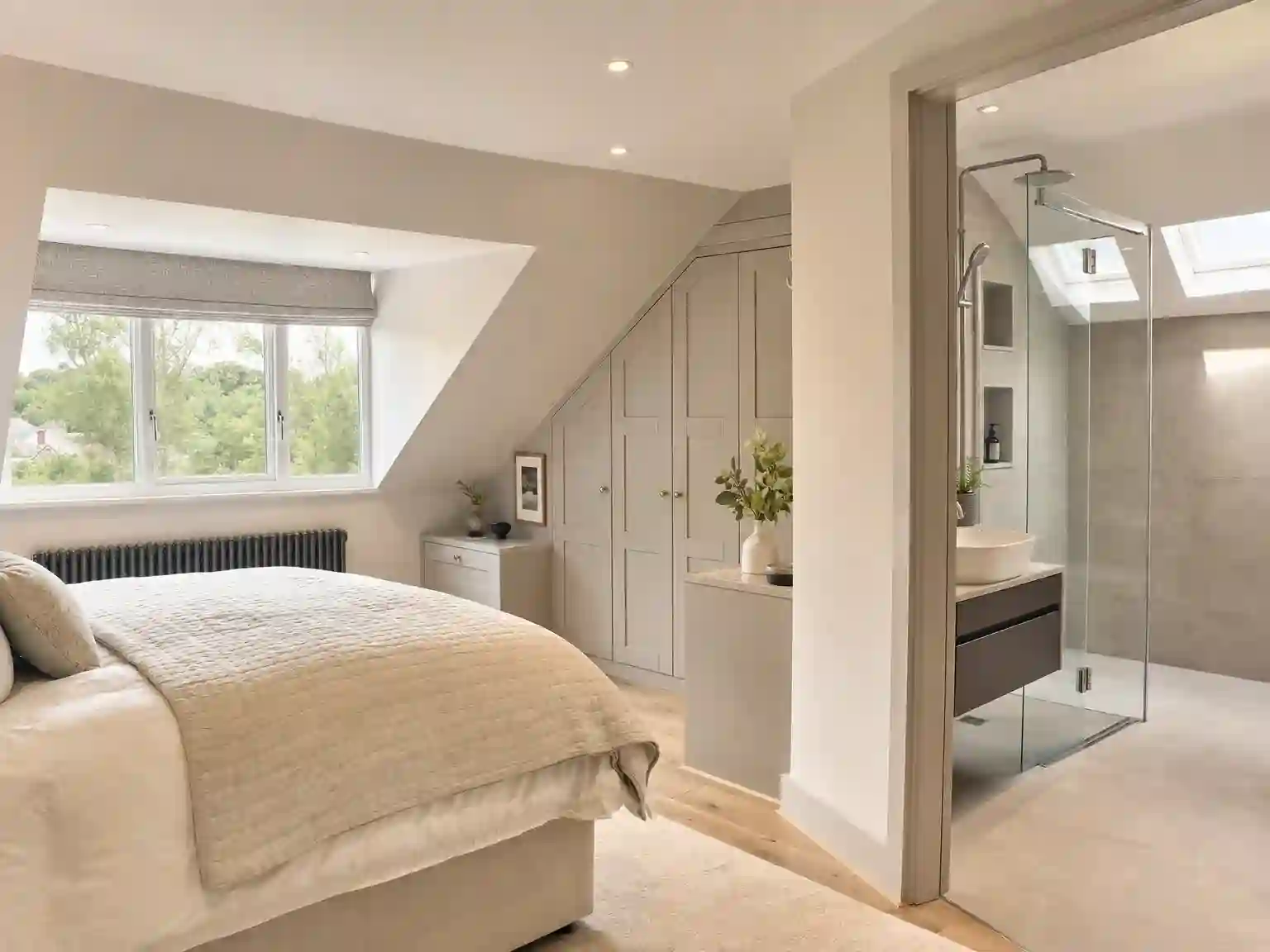 Velux rooflight loft conversion with natural light and improved headroom