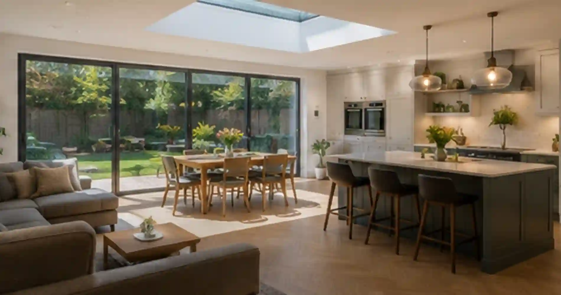 Rear extension Thames Ditton KT7 project by HWP Design and Build