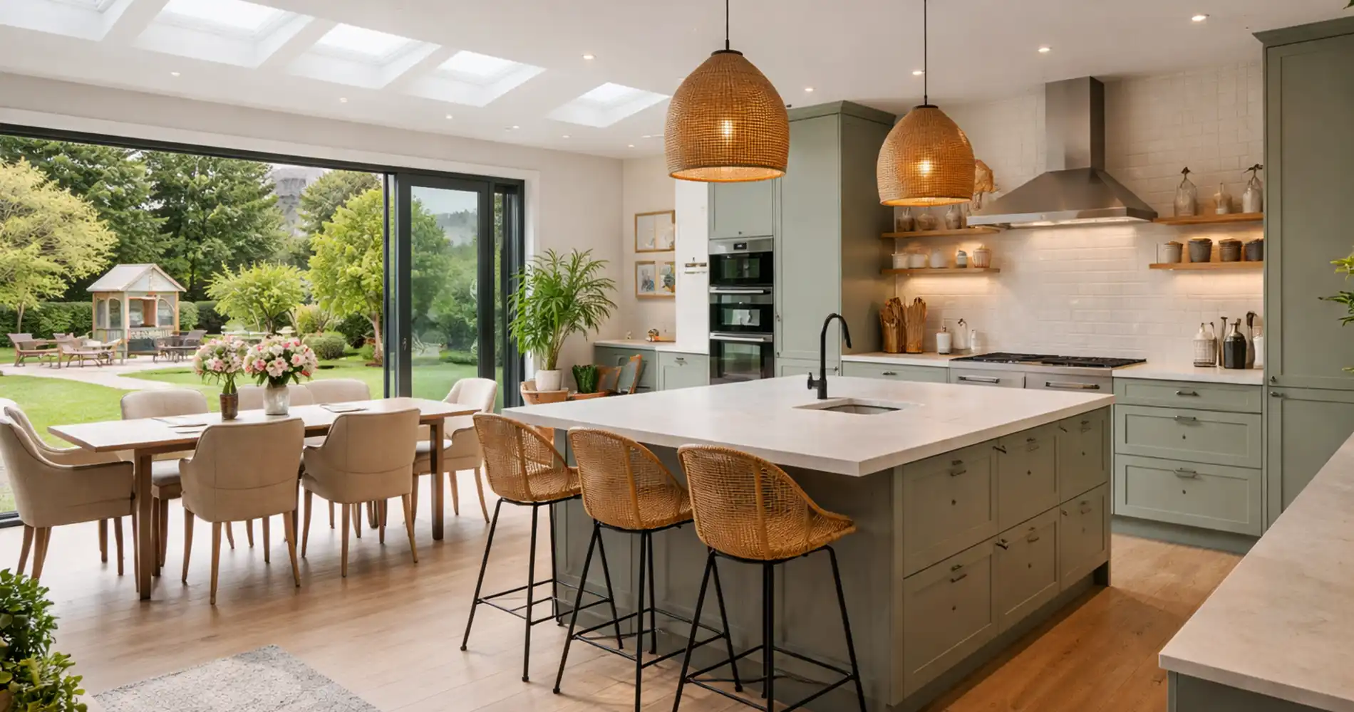 Design and build team managing an extension project