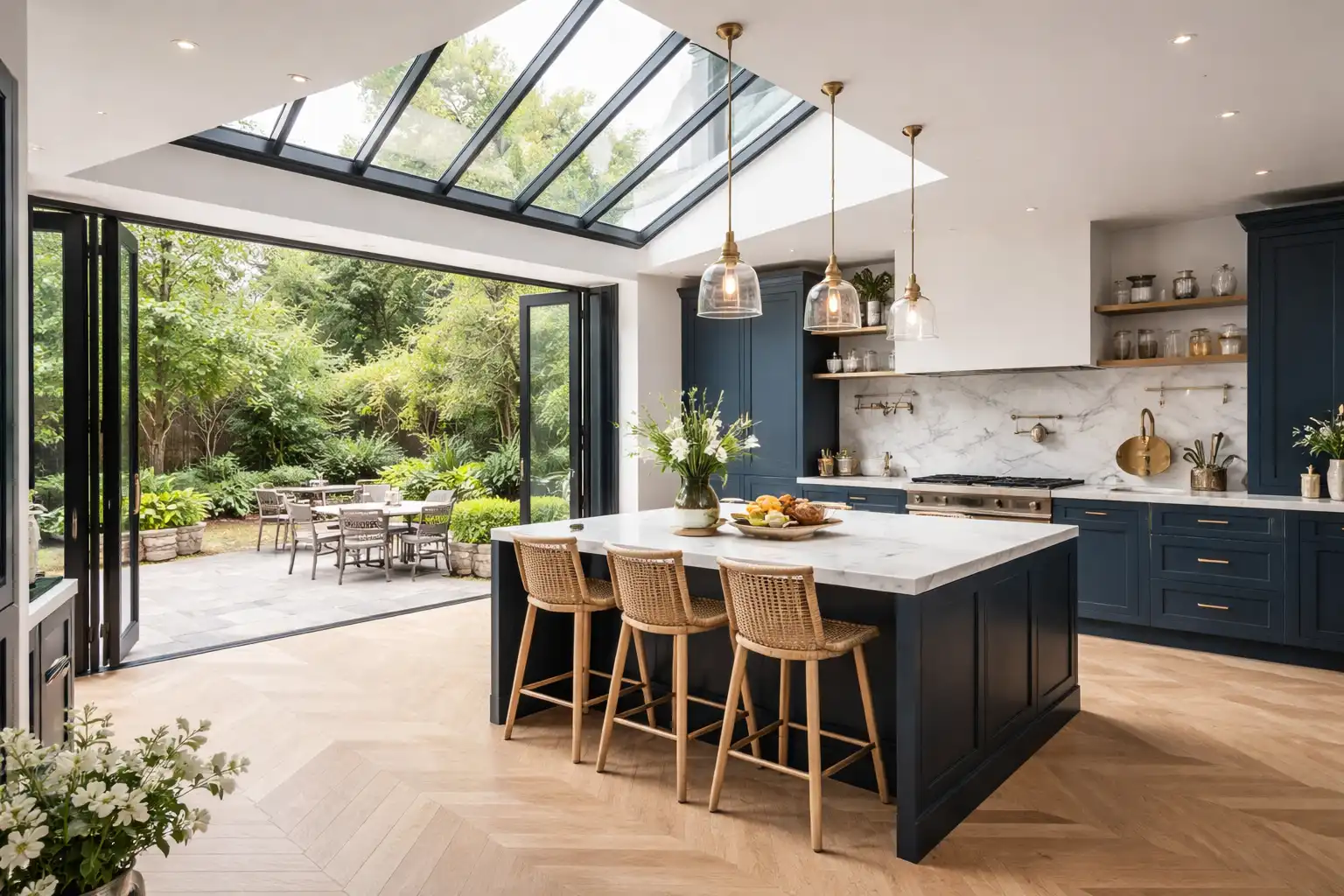 kitchen extensions built by HWP Design & Build in Surrey