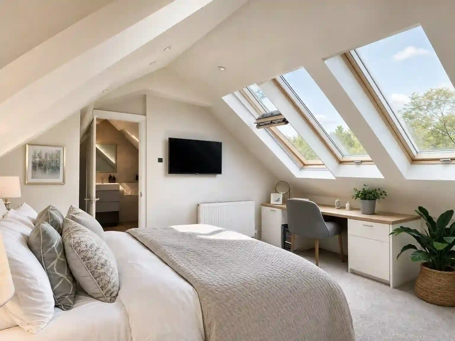 Velux rooflight loft conversion option for Surrey homes